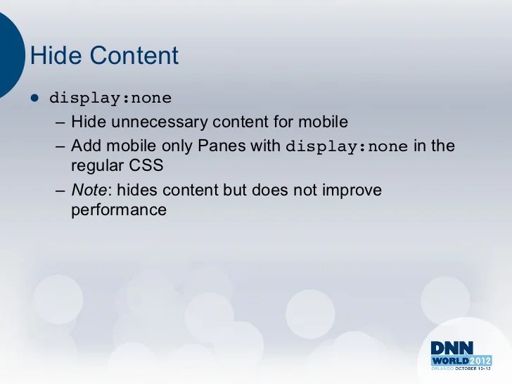 Responsive Web Design for