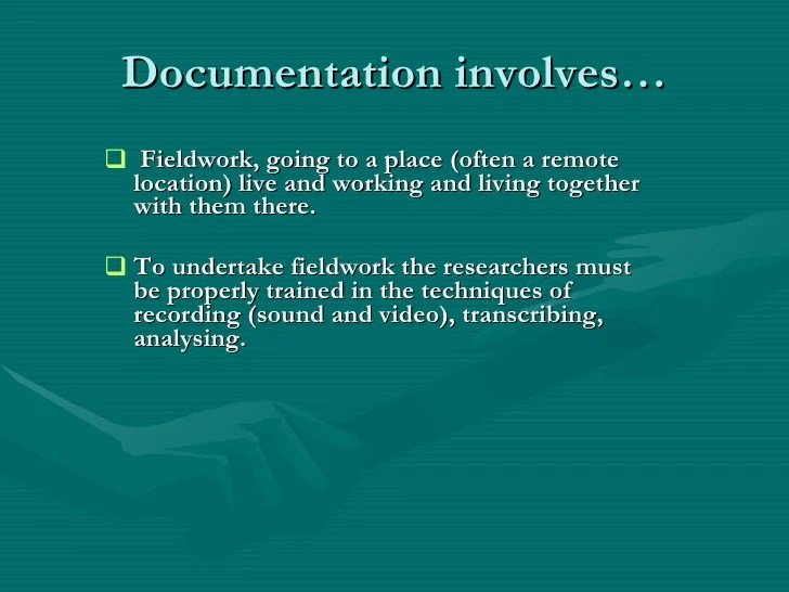 What is documentation and its techniques
