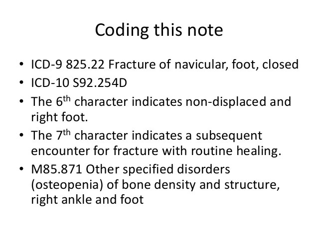 Documentation and coding for icd 10