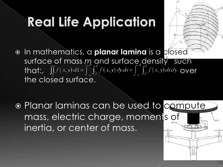 Double Integral Powerpoint