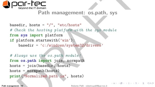 Python for System Administrators
