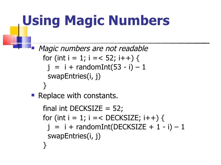 JAVA Tutorial Do's and Don'ts of Java programming