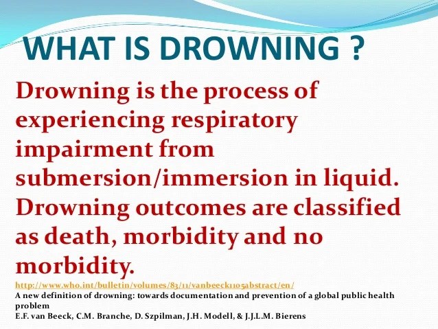 Drowning and Water Safety for the EMS Provider Clinical and Practica…