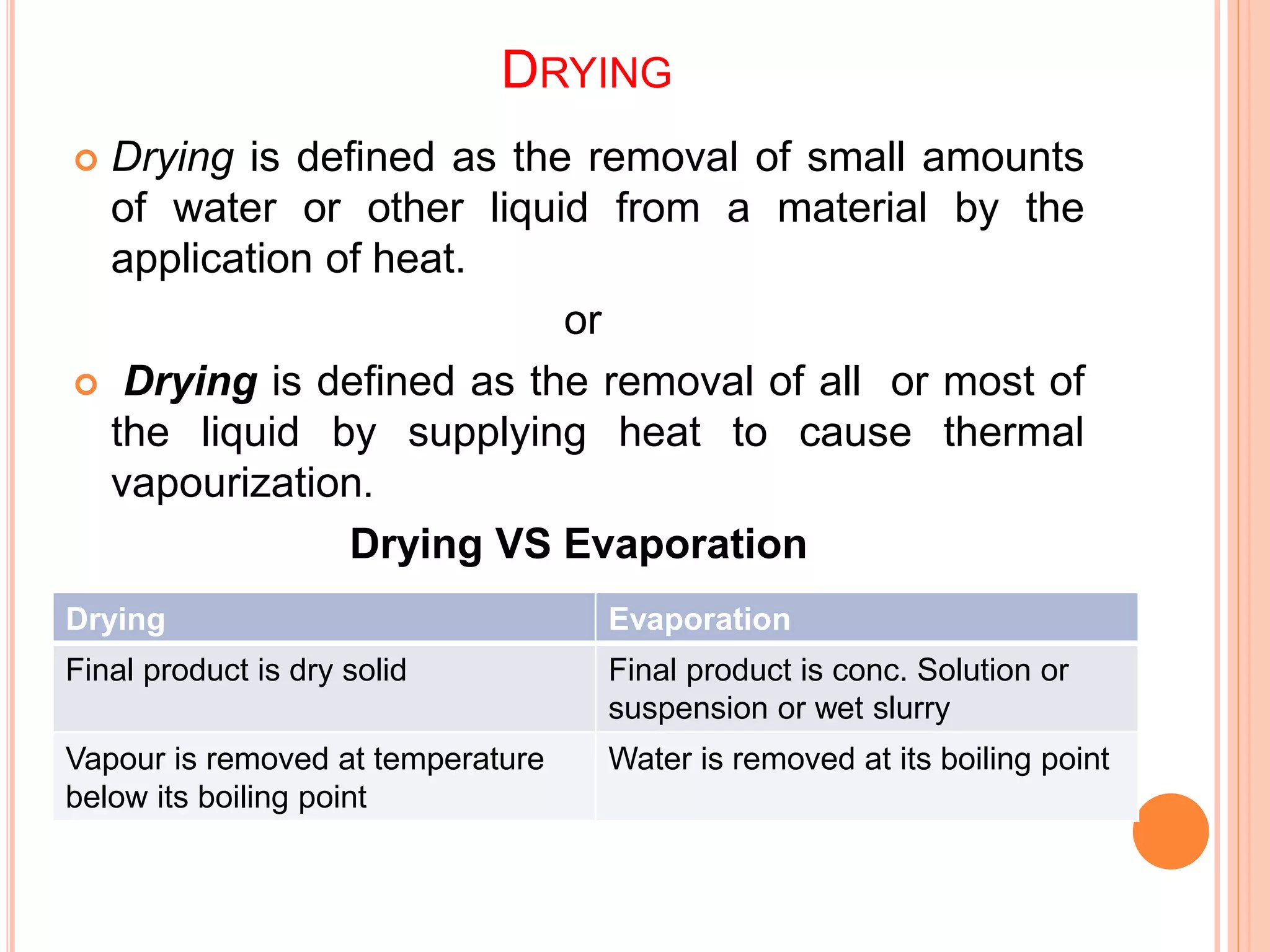 Drying | PPT