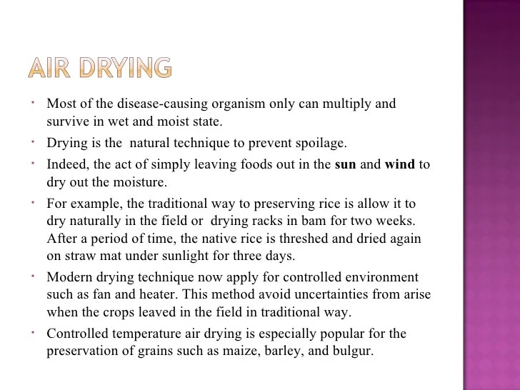 Drying agent