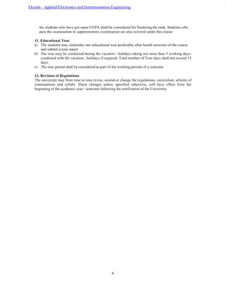 Ekeeda - Applied Electronics and Instrumentation Engineering | PDF