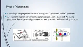 Electrical generator | PPTX