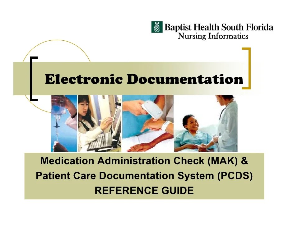 Electronic documentation reference guide final
