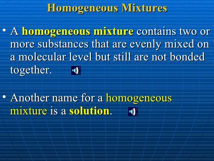 Elements Compounds And Mixtures
