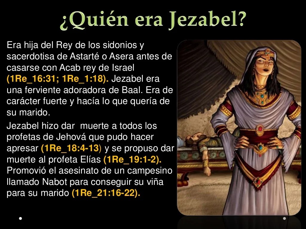 El espiritu de jezabel
