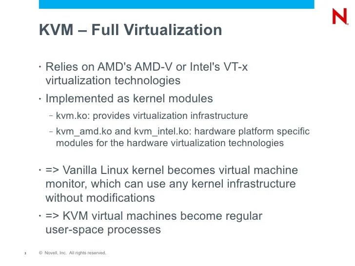 Virtualization with KVM (Kernelbased Virtual Machine)