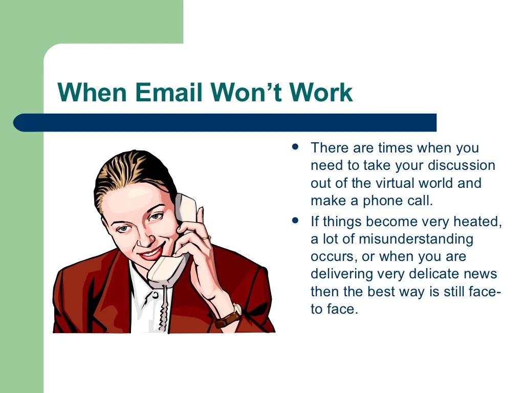Email Etiquette
