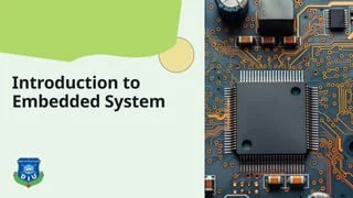 Basic Introduction to Embedded Systems.pptx