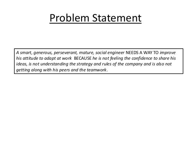 Empathy map and problem statement