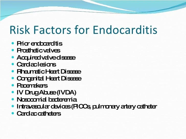 Endocarditis