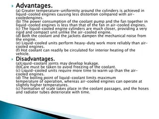 Engine systems & components | PPTX