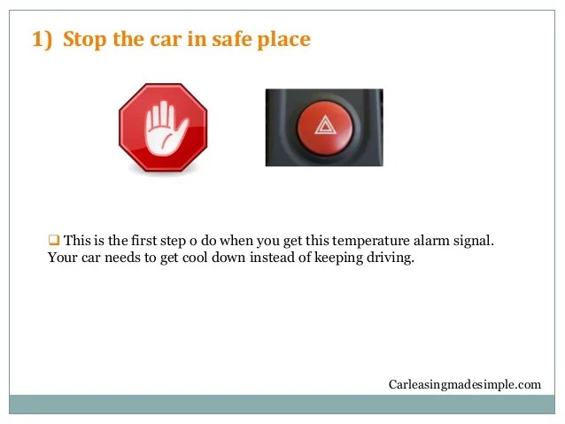 Engine Temperature Warning Light - Understand and Follow the steps