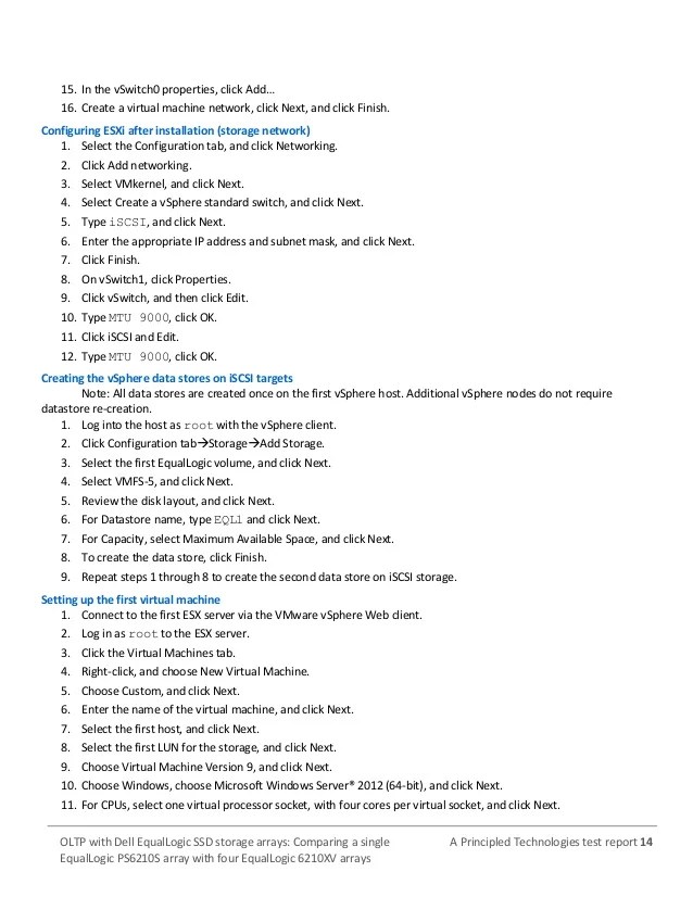 OLTP with Dell EqualLogic SSD storage arrays Comparing a single Equa… OLTP with Dell EqualLogic SSD storage arrays Comparing a single Equa…