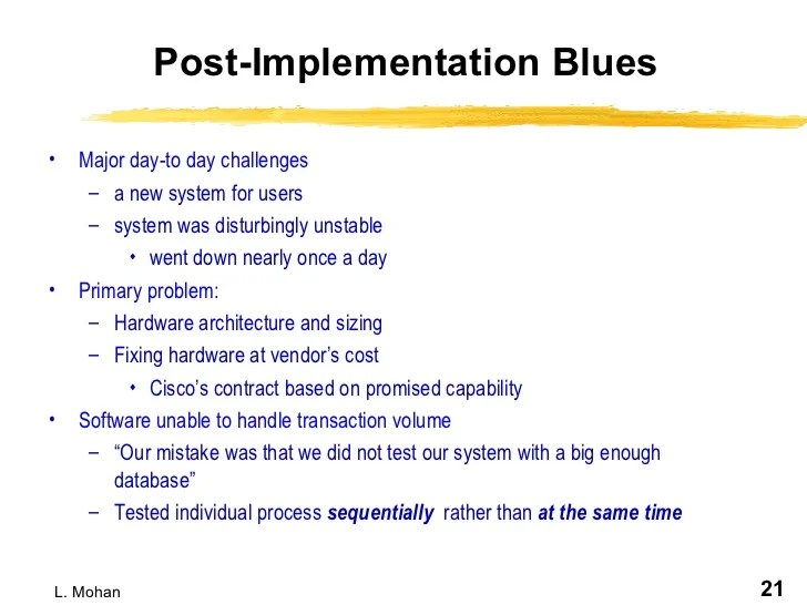 ERP Implementation is The Challenge