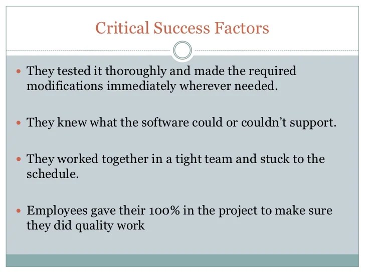 ERP Implementation at Cisco