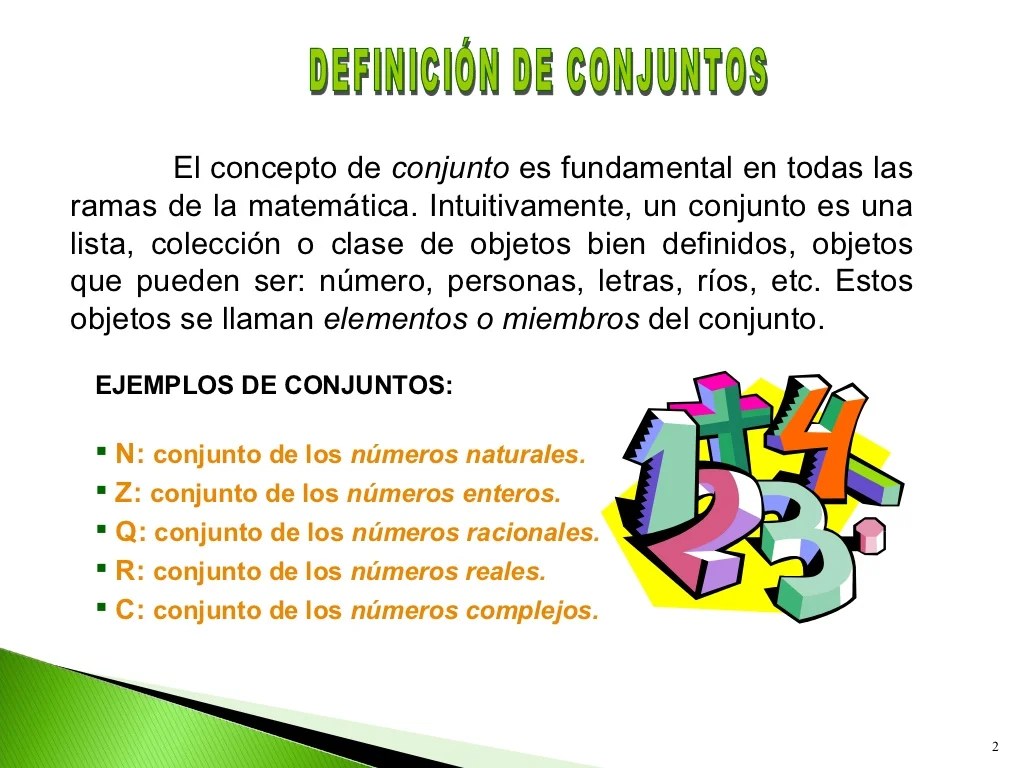 conjuntos y subconjuntos