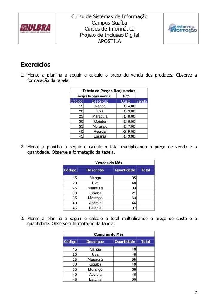 Excel Avançado