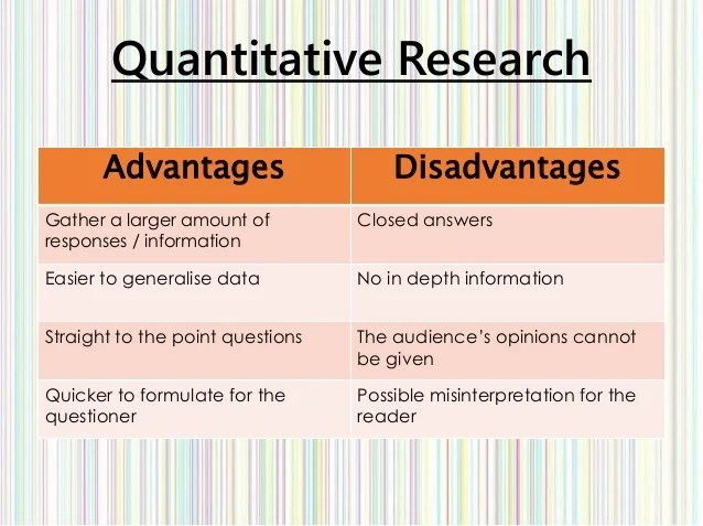 Explanation & justification of research methods