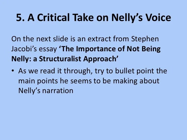 Exploring narrative voice