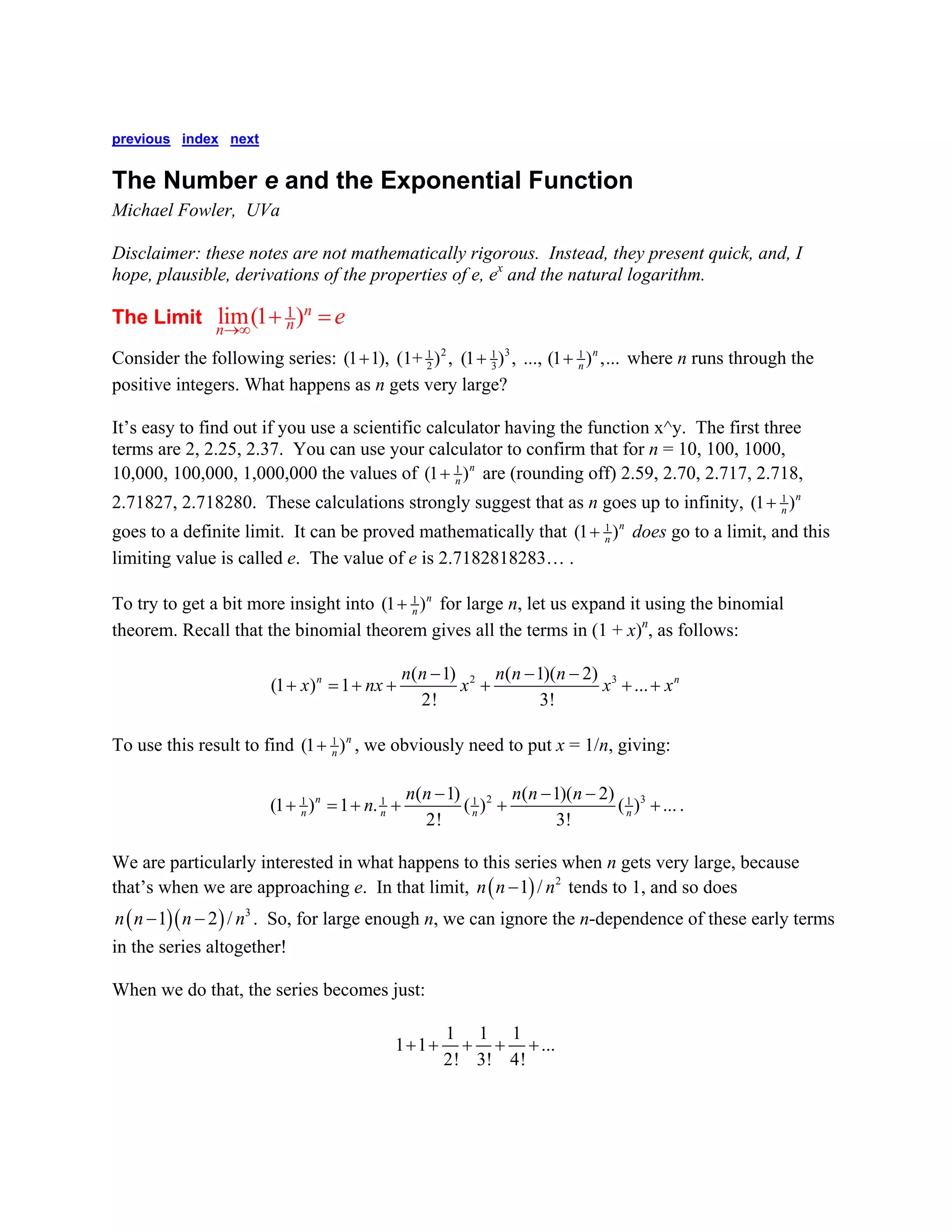 Exponential function | PDF