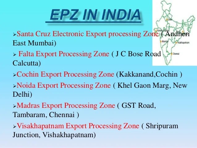 Export processing zone
