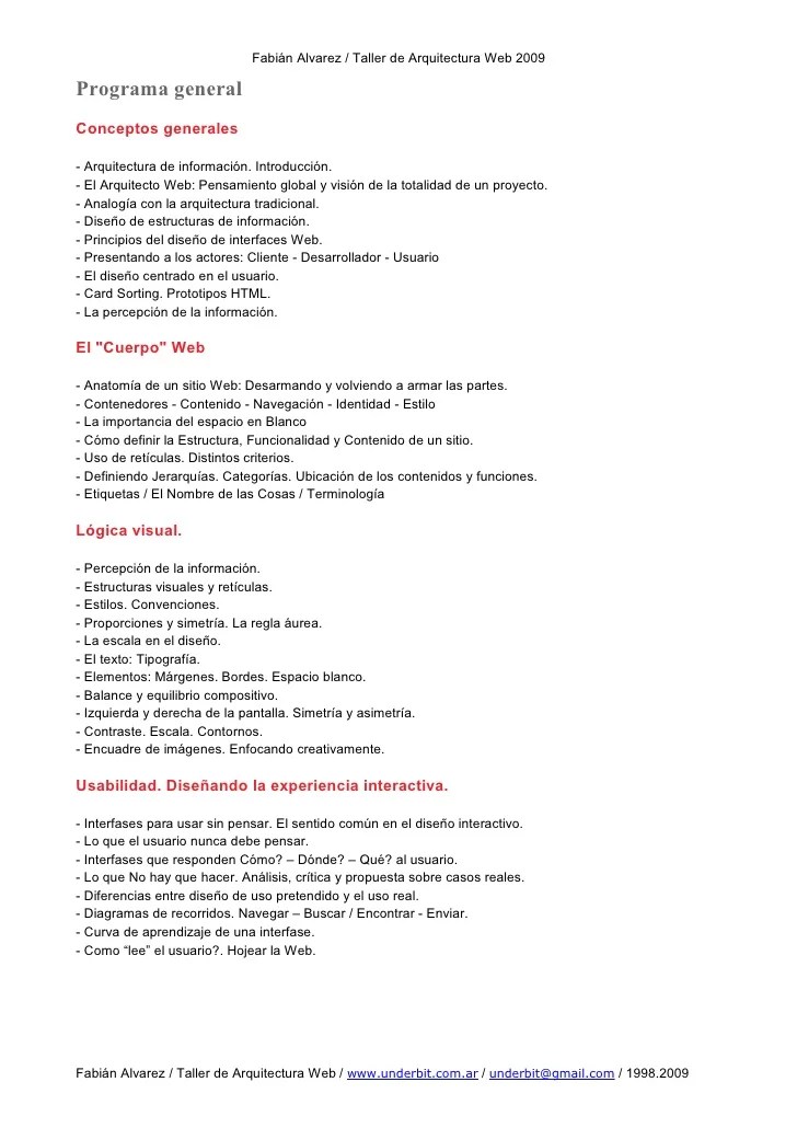 Fabian Alvarez Arq Web
