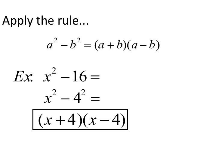 Factoring polynomials