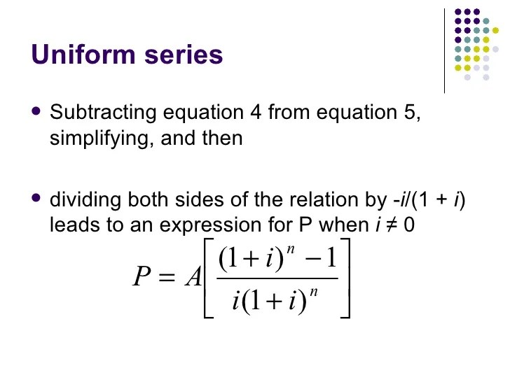 Factors and their use