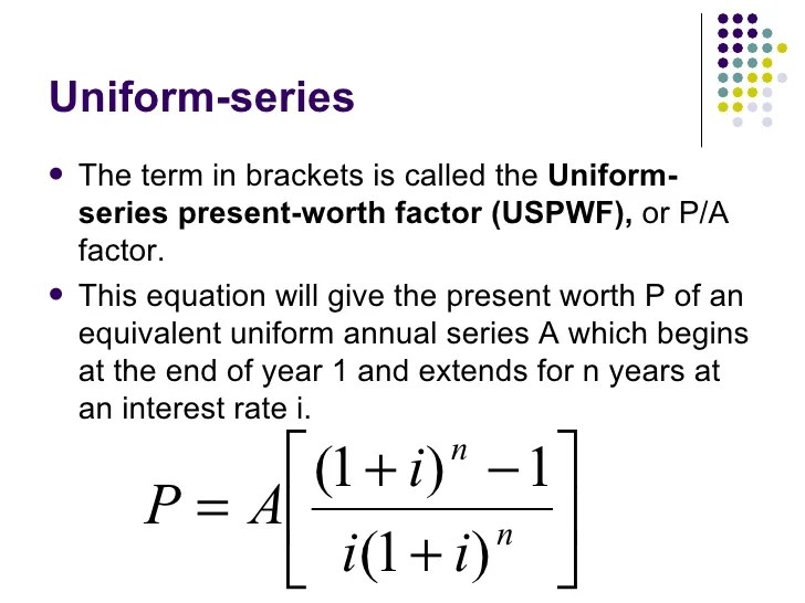 Pa Formula Economics
