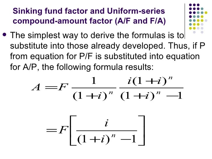 Factors and their use