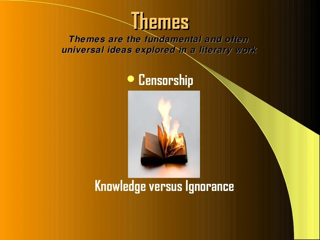 Fahrenheit 451 Test Notes