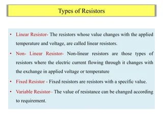 Basic Electrical Parameters ( Basic Electrical Engineering) | PPTX