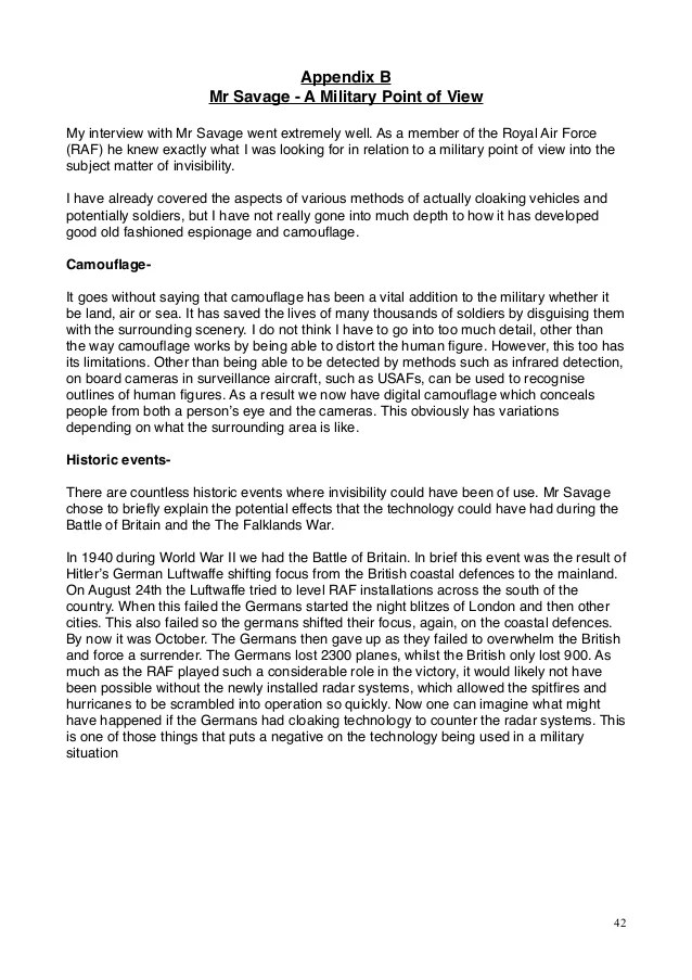 My Extended Project Qualification (EPQ)