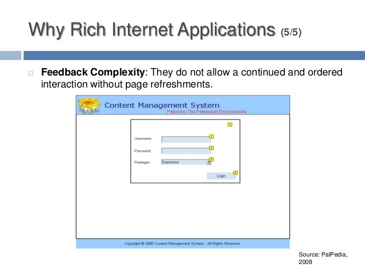 Rich Applications