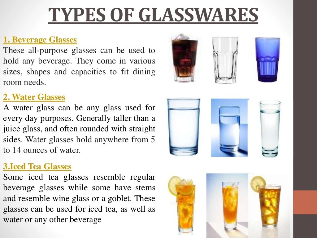 What Is A Glassware Word at Michelle Almazan blog