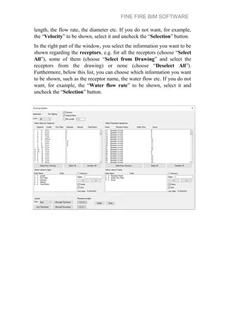 FINE FIRE BIM SOFTWARE - Step by step tutorial guide | PDF