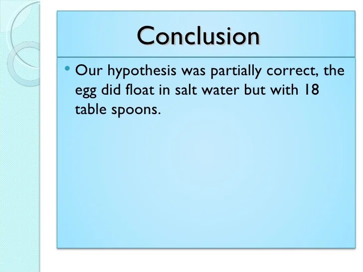 Floating Eggs