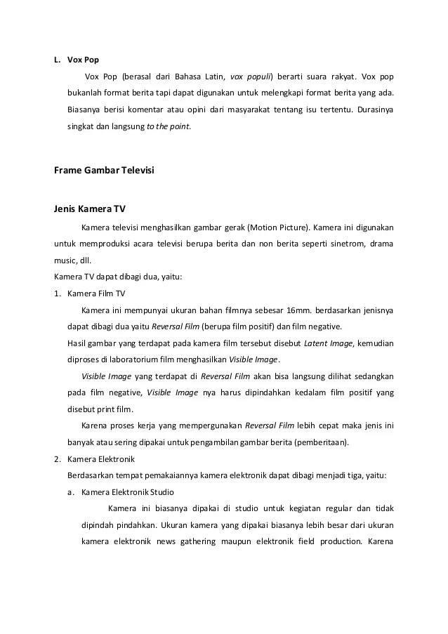 Contoh Teks Berita Ringkas Tv Malaysia