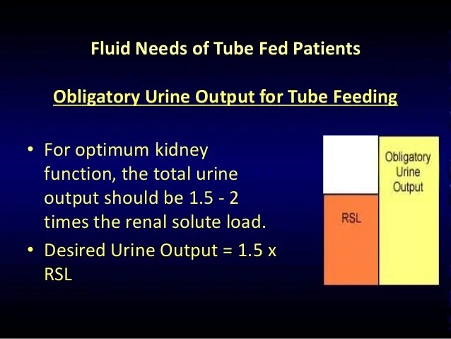 Formula osmolality and nutritional needs