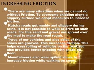 Friction (6) | PPT