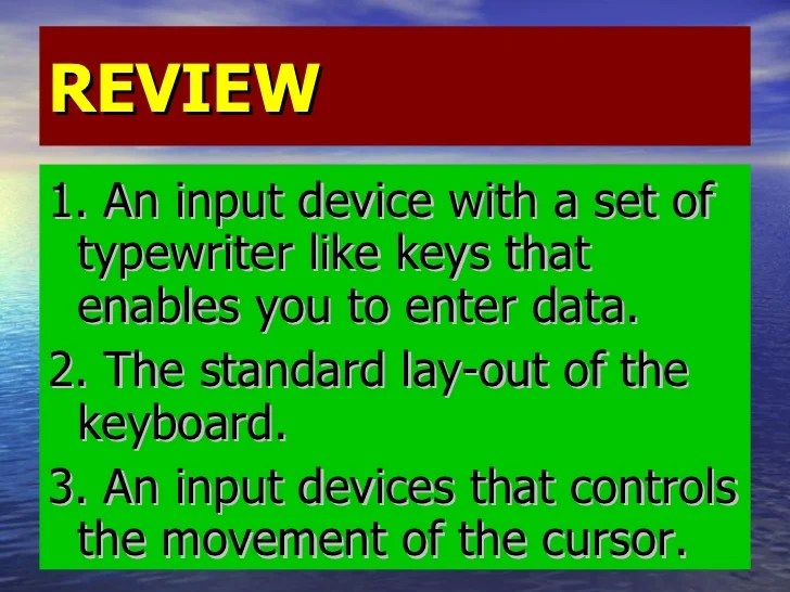 Fundamentals of computer output devices