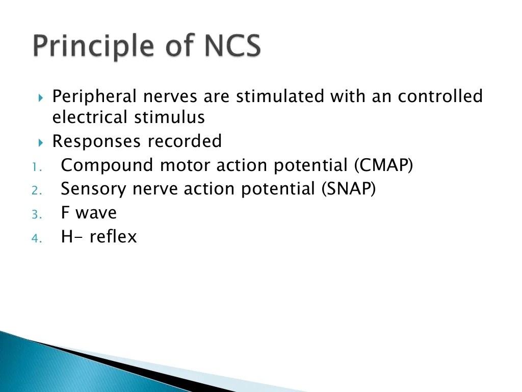 Fundamentals of nerve conduction study