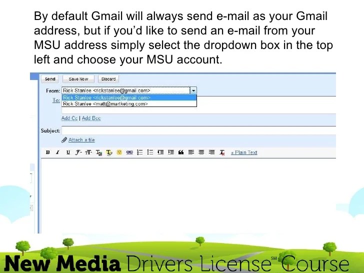 Combining and Forwarding your MSU email to your Gmail