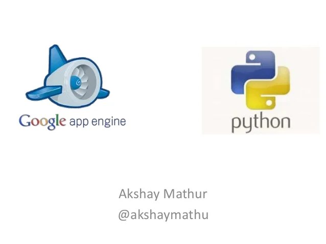 Using Google App Engine Python