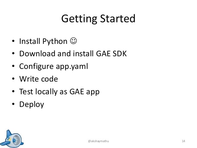 Using Google App Engine Python